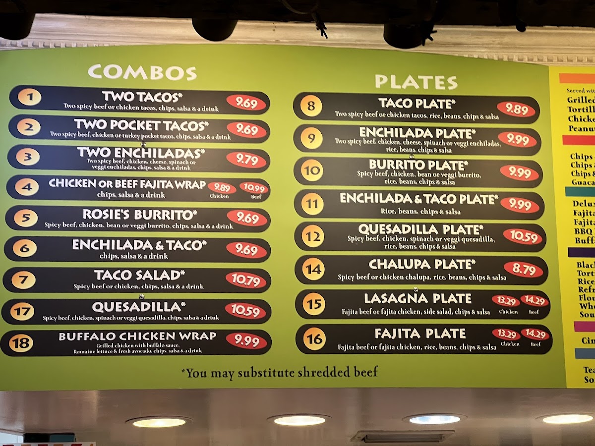 Little Rosie's Taqueria Menu - Image 4
